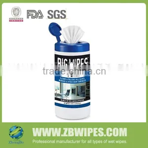 OEM Customized Glass Mirror Cleaning Wipes thumbnail-1