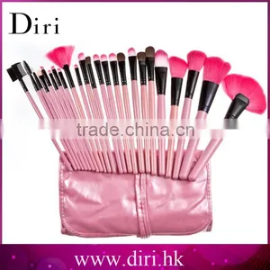 24pcs Professional Cosmetic Makeup Brush Set With Pink Bag thumbnail-5