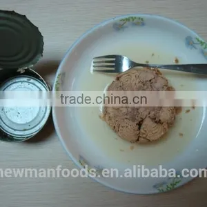 Hot Sell Small Tin 185g dw 130g Tuna Chunk in Brine thumbnail-2