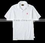 WHITE POLO T-SHIRT WITH SLIT thumbnail-1
