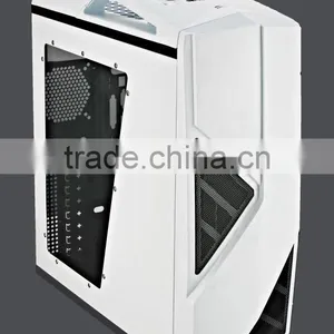 New Gaming Computer Case With Water Cooling System 0.55mm SPCC With 8cm Color Fan In the Front thumbnail-1