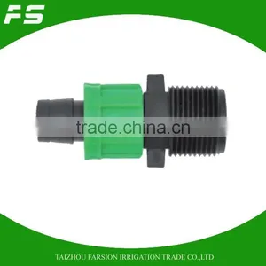 Lock Type Quick Coupling With Male Thread Connector For Drip Tape DN16 thumbnail-1
