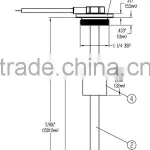 MR-MS3-200 Oil Level Gauge Fuel Sensor Gps Tracker thumbnail-2