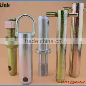 Yellow Zinc Lift Arms Pin With Nut and Washer thumbnail-3