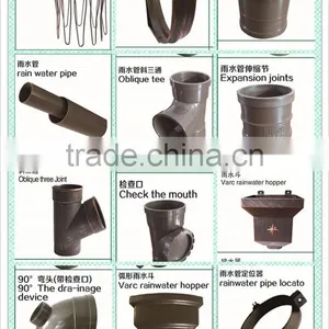 Gutter /Round Gutter / Down Pipe Rolled as the Oofing Materials thumbnail-1