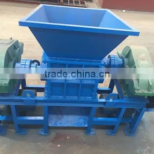 Waste Tire, Plastic, Wood, Paper Crusher, Shredder Machine for Sale thumbnail-4