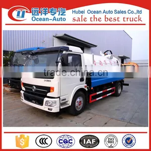 Good Quality 5cbm 4X2 Sewage Vacuum Sewer Cleaning Truck thumbnail-1