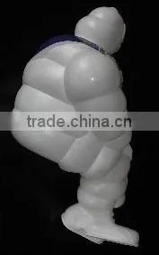 OEM Blow Molding Factory, 3D Cartoon Toy,Plastic Doll M Ichelin Man. thumbnail-2