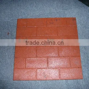 God Sale Super Quality Outdoor Pathway Rubber Tile thumbnail-1