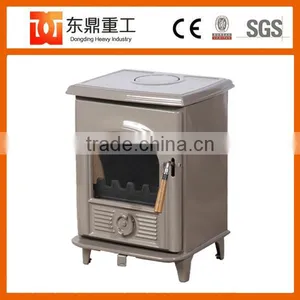 China Supplier Indoor Freestanding Enamel Fireplace/wood Burning Stove for 800sq.ft House Warming thumbnail-3