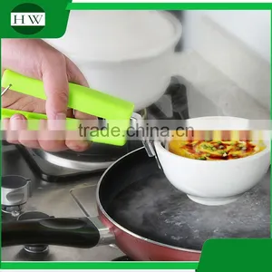 Kitchen Accessories Tool Multi Stainless Steel Dish Plate Bowl Clamp Clip Holder thumbnail-1