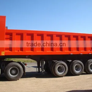 SINOTRUK HOWO 3 Axle Rear Tipping Trailer thumbnail-1