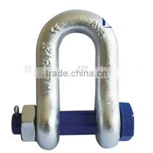 3/16' Galvanized US Type Drop Forged Chain Anchor Snap Dee Shackle Price thumbnail-3