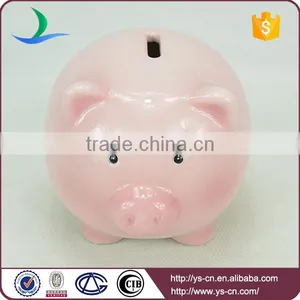 Pink Pig Sex Cartoon Toy Ceramic Coin Bank thumbnail-2