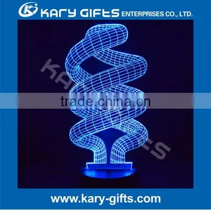 LED 3D Night Light Touch Switch Led Usb Lamp With Rechargeable Battery thumbnail-5