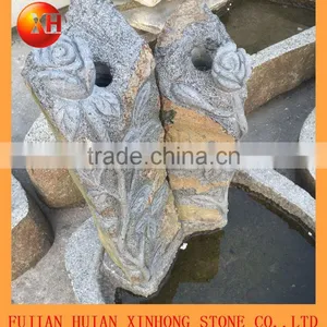 Garden Decoration Granite Water Fountain With Rose thumbnail-2