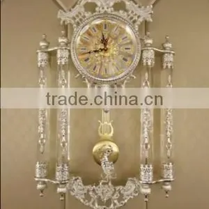 Amazing Flower Decorative Wall Clock, Copper Cast Wall Clock, French Elegant Design Wall Clock thumbnail-2