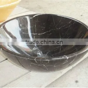 Chinese Marble Nero Marquina Wash Basin thumbnail-1