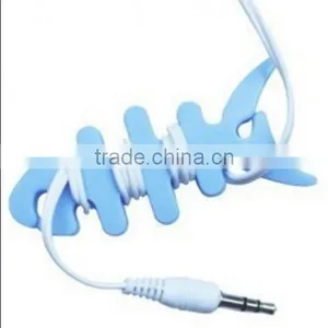 Fish Shaped Silicone Cable Holder &Silicone Cable Keeper&earphone Cable Winder thumbnail-3