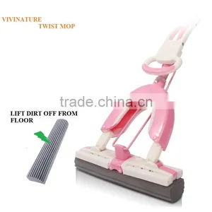 PVA Sponge Squeezing Mop With Two Mop Heads thumbnail-5