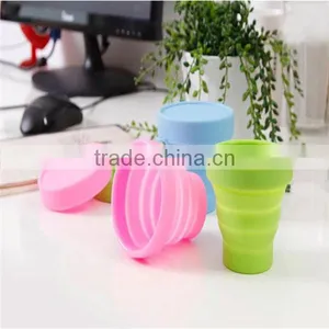 Fashion Design Foldable Coffee Silicone Cup thumbnail-1