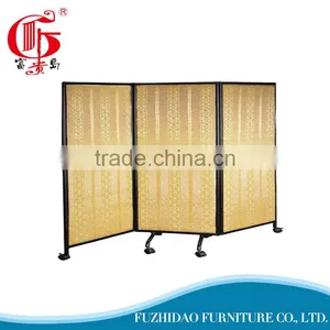 Three Folding Metal Screen Furniture Hotel Screen thumbnail-1