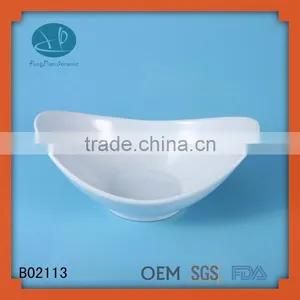 Oval Shaped Salad Bowl,ceramic Oval Bowl,ceramic Bowl thumbnail-1