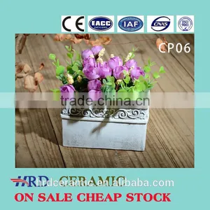 Outdoor Cement Garden Planter Paint Plant Pots thumbnail-1