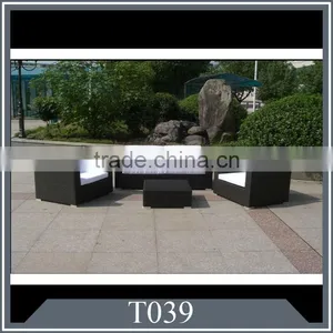 Durable PE Rattan Outdoor Furniture Aluminum Frame Sofa Set thumbnail-1
