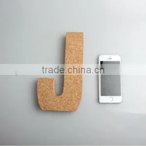 Natural Cork Letter "J" OEM thumbnail-1