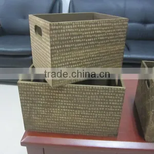 Wooden Fruit Crates Box With Handle thumbnail-1