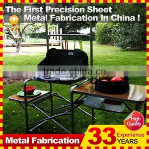 Lifetime Portable Camping Table Stand Folding Aluminum Outdoor Picnic Compact Hiking Family For Sale thumbnail-4