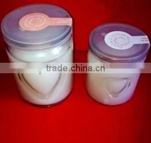 150ml Vintage Pudding Glass Bottle thumbnail-1