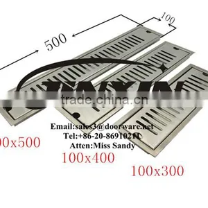 JINXIN Stainless Steel Floor Drain Grate/Long Linear Floor Drain thumbnail-1