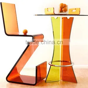 2016 Hot Sale!!! White Event Acrylic Led Cocktail Acrylic Table For Sale thumbnail-3