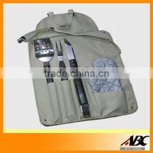 Stainless Steel Outdoor BBQ Set With Apron thumbnail-3