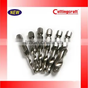 HSS Threaded Drill Bit For Drilling And Tap thumbnail-1