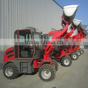 Manufactuer JN908 Mini Loader 4WD Hot Sale With CE Mini Wheel Loader thumbnail-3
