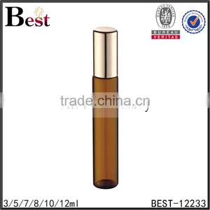 5ml Amber Perfume Roller Ball Bottle With Screw Cap thumbnail-2