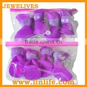 Wholesale Adorable Waterproof Dog Shoes Silicon thumbnail-3