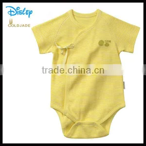OEM Popular Organic Cotton Plain Blank Cheap Newborn Baby Clothing thumbnail-1