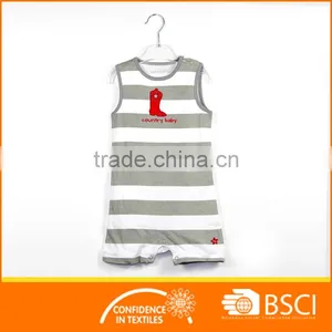Stripes Print Toddler Cotton Baby Bodysuit thumbnail-1