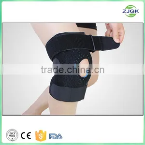 Hinged Silicon Gel Sports Knee Support, Knee Brace for Bicycle thumbnail-2