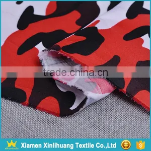 New Style 100 Polyester Red Camo Printed Gabardine Fabric for Outdoor Work Clothing thumbnail-4