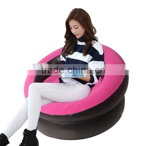 SF07 Hot Selling Giant Inflatable Water Sofa Factory Price Big Inflatable Banana Beach Sofa Bed thumbnail-4