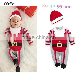 2015 New Winter Children Christmas Clothing Baby Rompers Kids Jumpsuits thumbnail-1