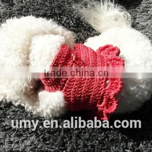 Dog Harness Dress Clothing For Small Dogs Cotton Crochet Harness Pet Product thumbnail-4