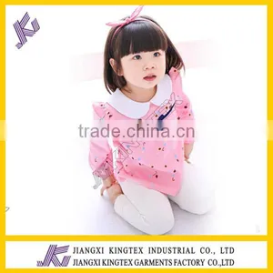 Baby Clothes, Full Printed Baby Girl Long Sleeve T-shirt, Cotton Baby Girl's T-shirt thumbnail-1