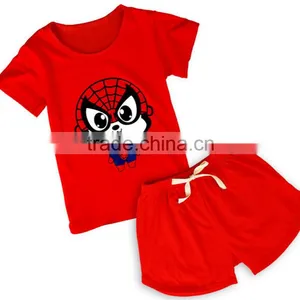 Customize Design Kids Summer Clothes Short Sleeve Children T-shirt With Cartoon Printing thumbnail-1