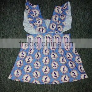 Whloesale Easter Baby Dress Girls Clothing With Bunny Printed for Children Kids Dress Clothing thumbnail-5
